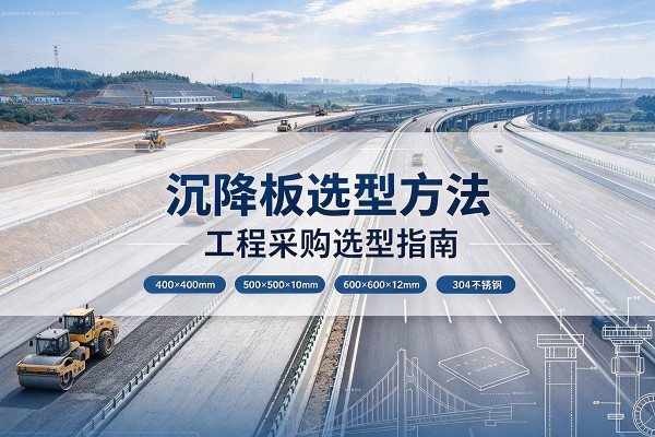 娄星沉降板选择方法