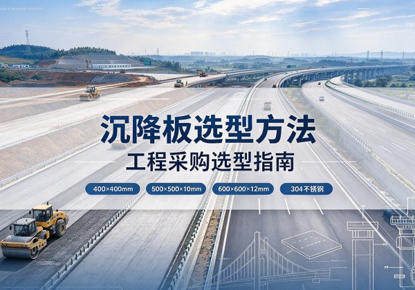 娄星沉降板选择方法